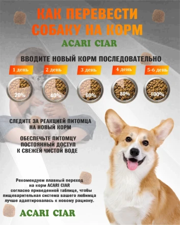 Acari Ciar Regular Говядина/Рыба, 3.5 кг 