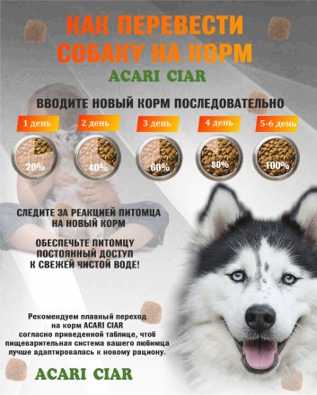 Acari Ciar Regular Говядина, 25 кг 