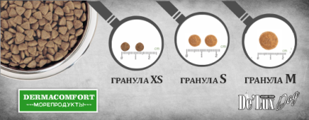 De Lux Vet A Dog Derma (морепродукты) 1 kg 