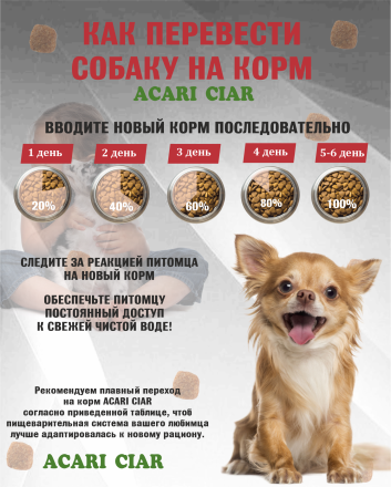 Acari Ciar Tasty Индейка, 1 кг 