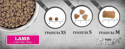 De Lux Vet A Dog Urinary Lamb (Ягненок) 1 kg 