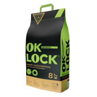 Наполнитель Ok-Lock Зеленый Чай, 8 кг