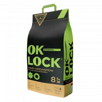 Наполнитель Ok-Lock Зеленый Чай, 8 кг