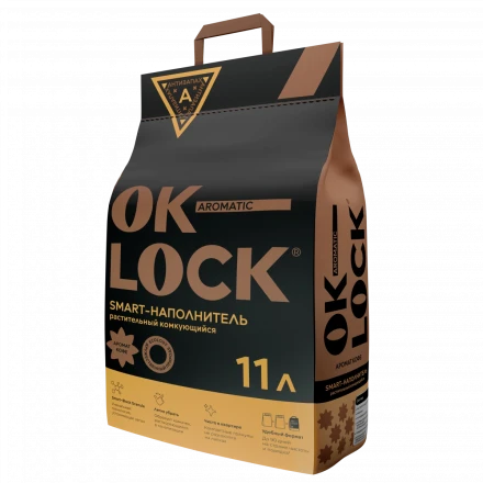 Наполнитель Ok-Lock Кофе, 11л 