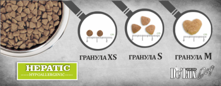 De Lux Vet A Dog Hepatic 1 kg 