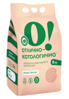 Наполнитель О!Отлично Персик, 5л