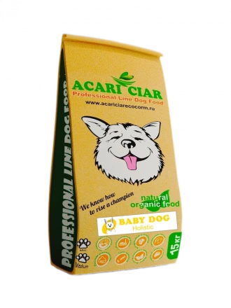 BABY DOG Starter для щенков всех пород собак до 2-х мес. 15 kg 