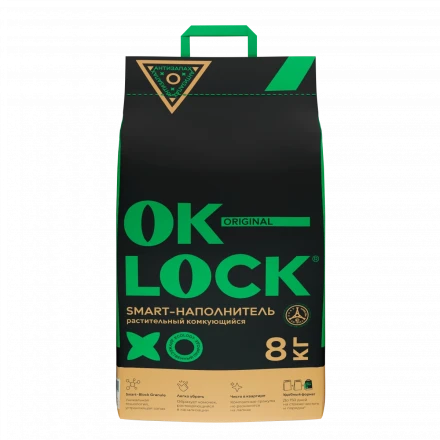 Наполнитель Ok-Lock без ароматизатора, 8 кг (20л) 