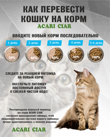 Acari Ciar A CAT Maine Coon Fish (рыба) 4 kg 