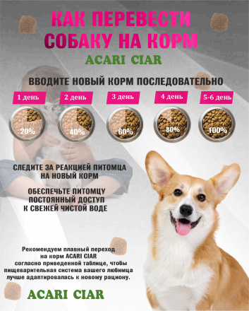 Acari Ciar Aurora Говядина/Рыба, 3.5 кг 